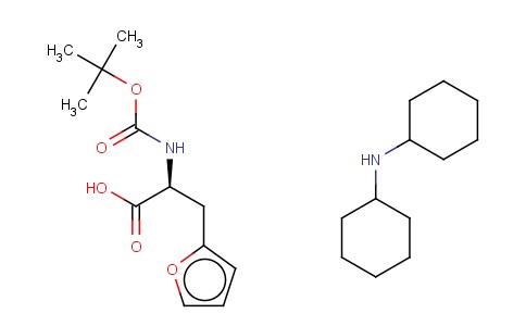 Boc-L-2-呋喃丙氨酸二环己胺盐