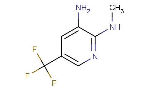 5-三氟甲基-3-氨基-2-甲氨基吡啶
