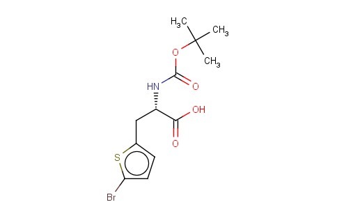 Boc-l-2-(5-bromothienyl)-alanine