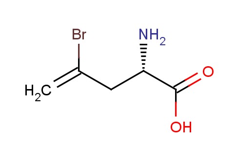 L-2-氨基-4-溴-4-戊烯酸