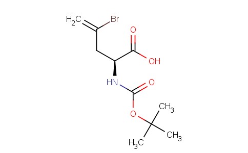 Boc-l-2-amino--4-bromo-4-pentenoic acid
