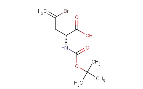 Boc-d-2-amino--4-bromo-4-pentenoic acid