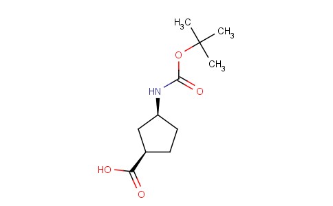 (+)-(1S,3r)-n-boc-1-aminocyclopentane-3-carboxylic acid