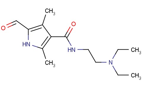 N-(2-(diethylamino)ethyl)-5-formyl-2,4-dimethyl-1h-pyrrole-3-carboxamide