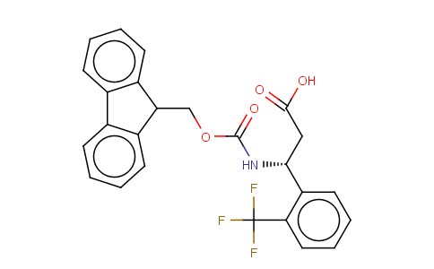Fmoc-(r)- 3-amino-3-(2-trifluoromethylphenyl)-propionic acid