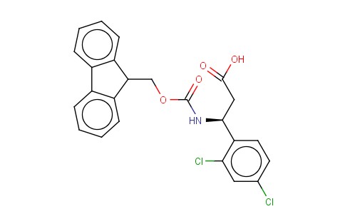 FMOC-(S)-3-氨基-3-(2,4-二氯苯基)-丙酸