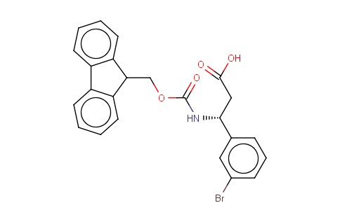 Fmoc-(r)- 3-amino-3-(3-bromophenyl)-propionic acid