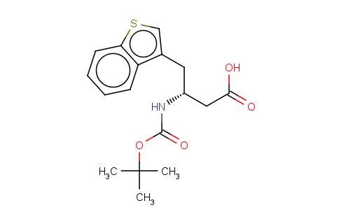 N-叔丁氧羰基-(R)-3-氨基-4-(3-苯并噻吩基)丁酸