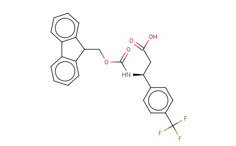 FMOC-(S)-3-氨基-3-(4-三氟甲基苯基)-丙酸