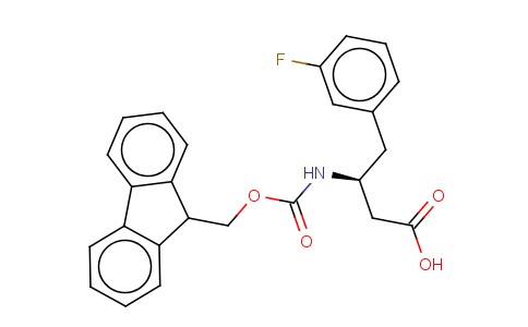 FMOC-(S)-3-氨基-4-(3-氟苯基)-丁酸