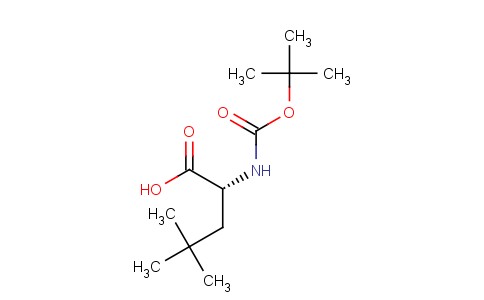 N-叔丁氧羰基-N-甲基-D-亮氨酸