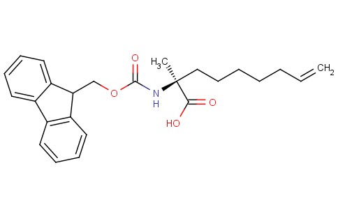 (S)-Fmoc-2-(6-庚烯基)丙氨酸