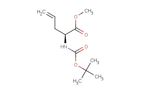 (S)-methyl-2-boc-amino-4-pentenoic acid