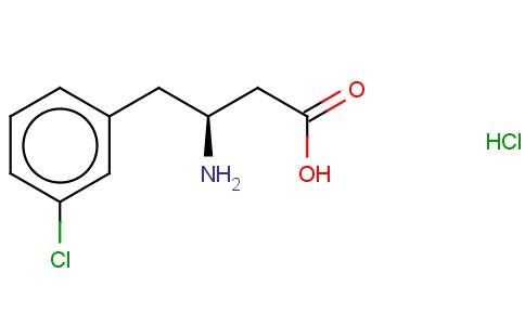 (S)-3-氨基-4-(3-氯苯基)-丁酸盐酸盐