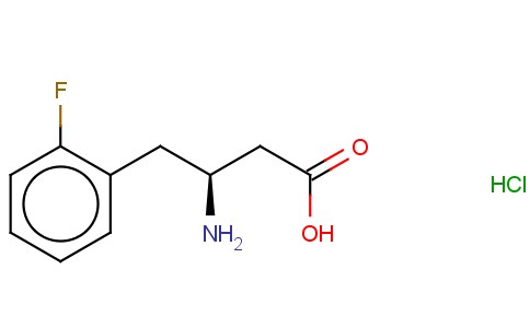 (S)-3-氨基-4-(2-氟苯基)-丁酸盐酸盐