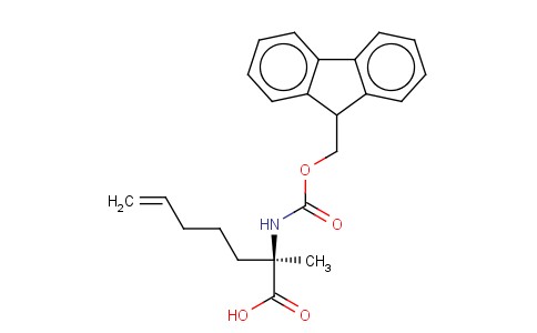 Fmoc-(r)-2-amino-2-methylhept-6-enoic acid