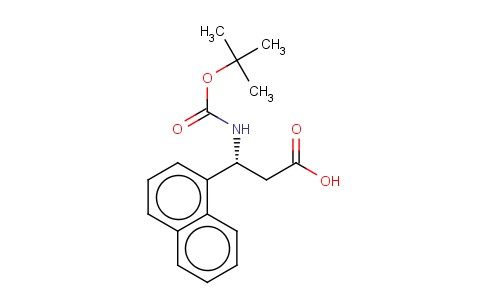Boc-(r)- 3-amino-3-(1-naphthylphenyl)-propionic acid