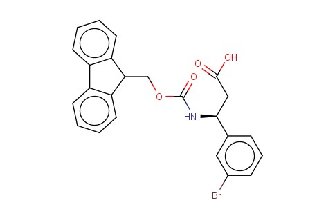 Fmoc-(s)- 3-amino-3-(3-bromophenyl)-propionic acid