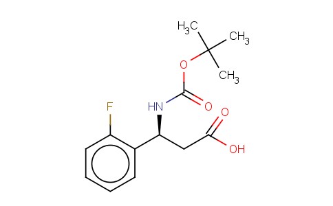 BOC-(S)-3-氨基-3-(2-氟苯基)-丙酸