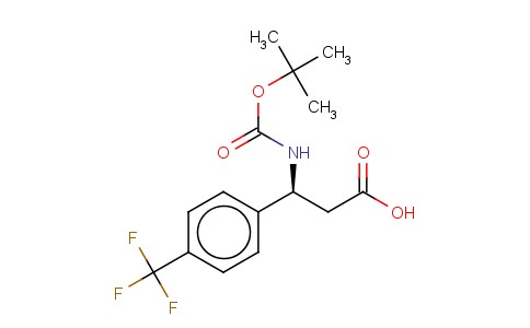 Boc-(s)- 3-amino-3-(4-trifluoromethylphenyl)-propionic acid