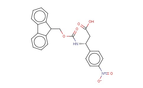 Fmoc-(r)- 3-amino-3-(4-nitrophenyl)-propionic acid