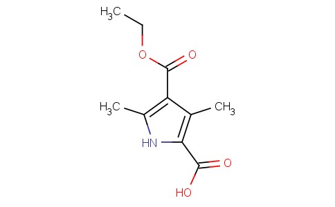 4-(Ethoxycarbonyl)-3,5-dimethyl-1h-pyrrole-2-carboxylic acid