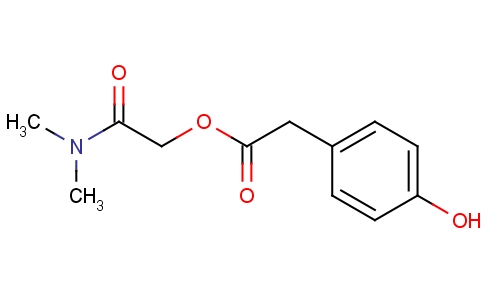 4-羟基苯乙酸 2-(二甲基氨基)-2-氧代乙基酯