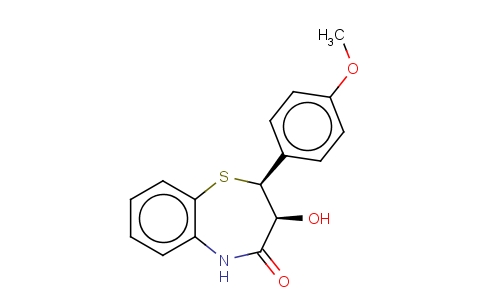(2S-cis)-(+)-2,3-dihydro-3-hydroxy-2-(4-methoxyphenyl)-1,5-benzothiazepin-4(5h)-one