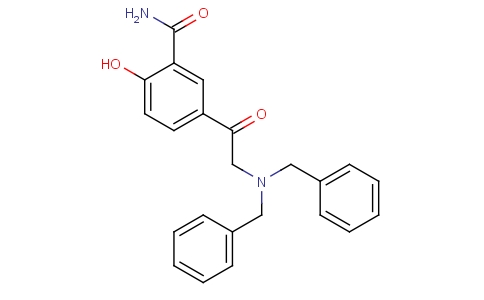 5-(N,n-dibenzylglycyl)salicylamide