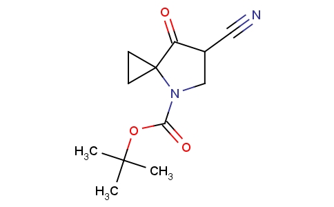 Tert-butyl 6-cyano-7-oxo-4-azaspiro[2.4]heptane-4-carboxylate