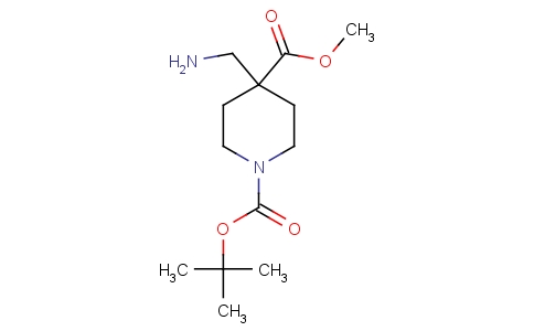 Methyl 4-aminomethyl-1-boc-piperidine-4-carboxylate