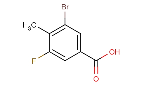 3-Bromo-5-fluoro-4-methylbenzoic acid