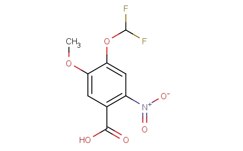4-(Difluoromethoxy)-2-nitro-5-methoxybenzoic acid