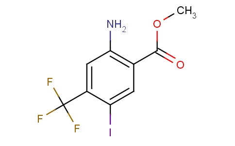 2-氨基-5-碘-4-(三氟甲基)苯甲酸甲酯