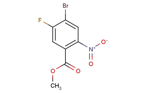 4-溴-5-氟-硝基苯甲酸甲酯