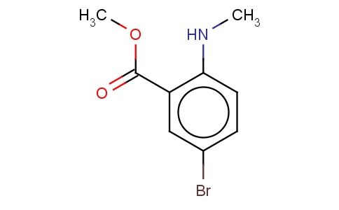 5-Bromo-2-(methylamino)benzoate methyl