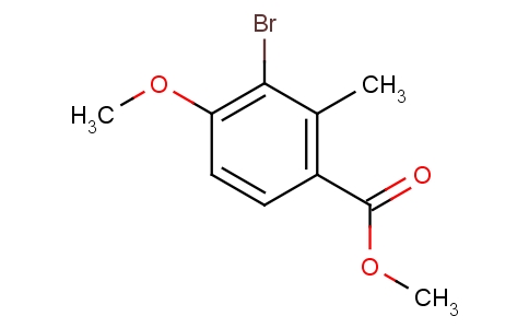 3-溴-4-甲氧基-2-甲基苯甲酸甲酯