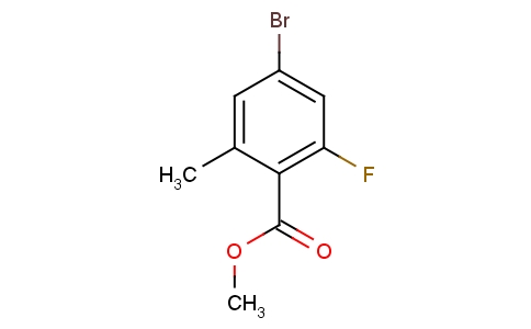 Methyl 4-bromo-2-fluoro-6-methylbenzoate