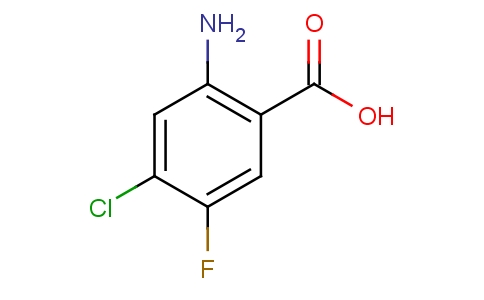 2-aMino-4-chloro-5-fluorobenzoic acid