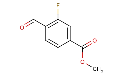 Methyl 3-fluoro-4-formylbenzoate