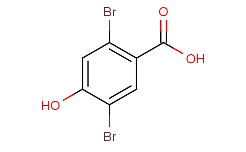 2,5-Dibromo-4-hydroxybenzoic acid