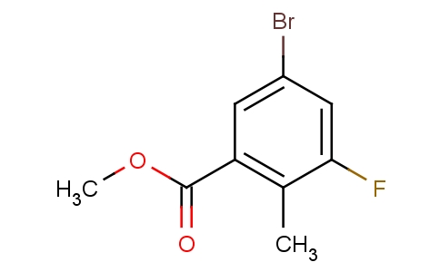 Methyl 5-bromo-3-fluoro-2-methylbenzoate