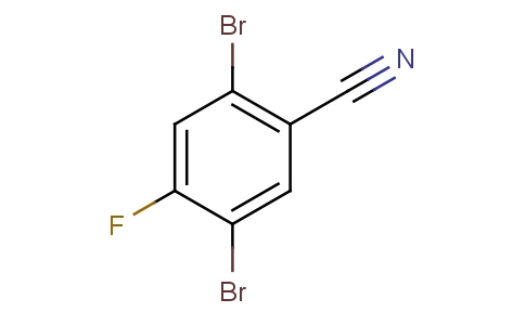 2,5-Dibromo-4-fluorobenzonitrile