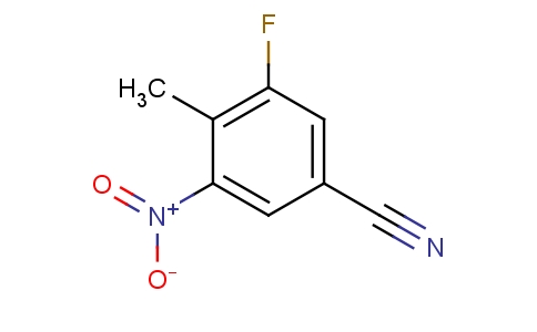 3-氟-4-甲基-5-硝基苯腈