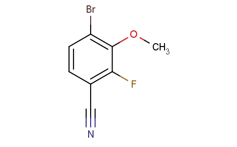 4-Bromo-2-fluoro-3-methoxybenzonitrile