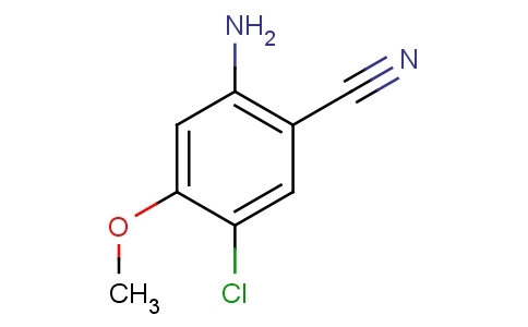 2-氨基-5-氯-4-甲氧基苯腈