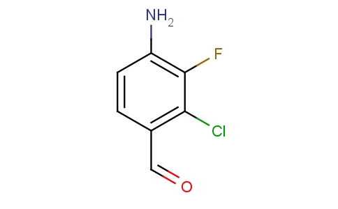 4-aMino-2-chloro-3-fluorobenzaldehyde