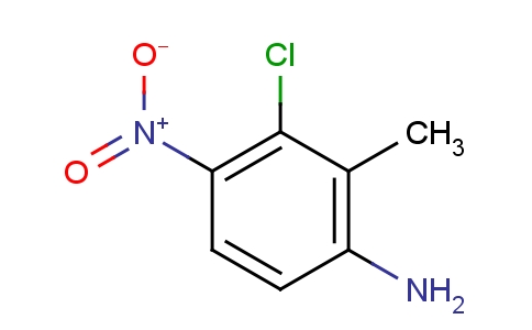 3-氯-2-甲基-4-硝基苯胺