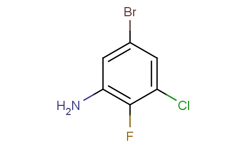 5-溴-3-氯-2-氟苯胺