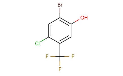 2-溴-4-氯-5-(三氟甲基)苯酚